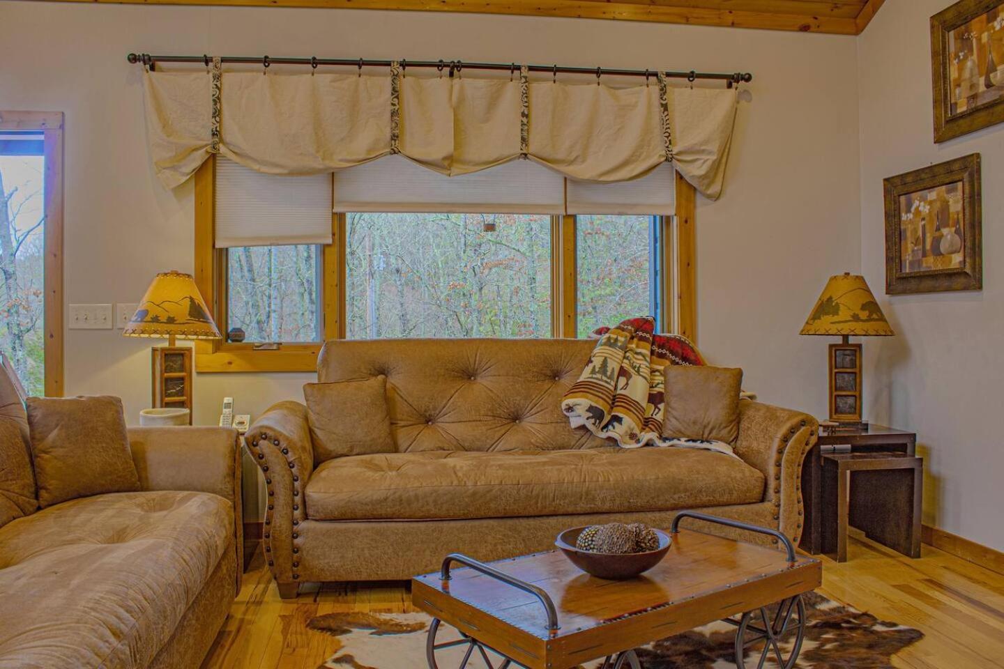 Serene Mountain And Sunset Views 3Bd Cabin Franklin Exterior photo