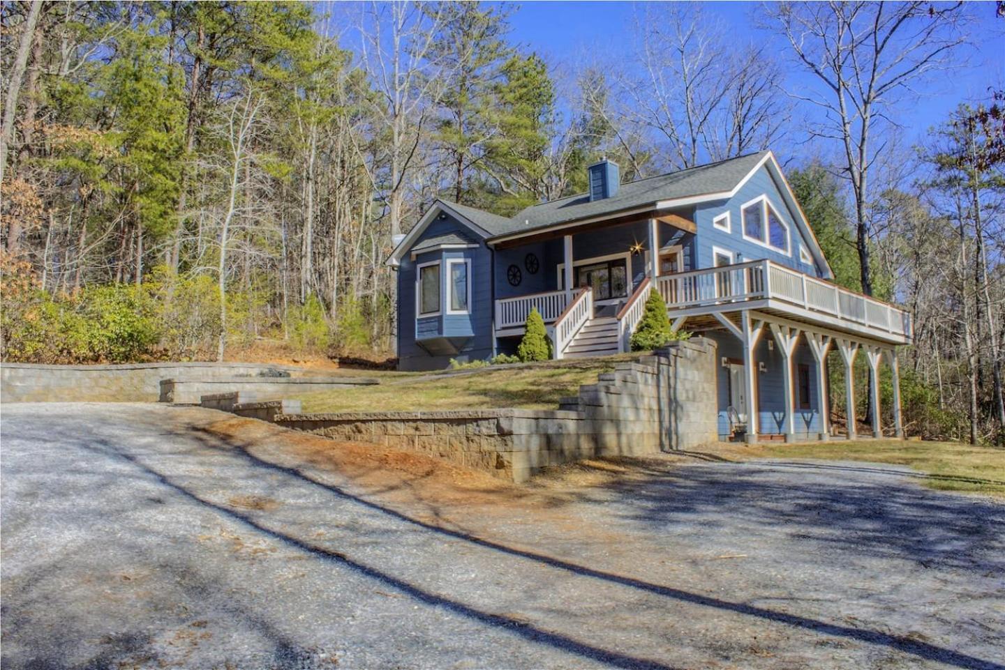 Serene Mountain And Sunset Views 3Bd Cabin Franklin Exterior photo